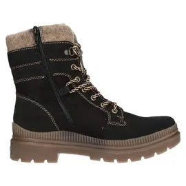 remonte D0C77 Schneestiefel, schwarz/schwarz/schwarz/Wood/Chestnut - 38