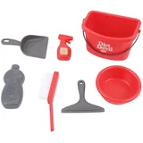 DIRT DEVIL Kinder-Staubsauger Dirt Devil Kinder Putzset 7-teilig rot
