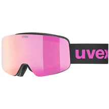 Uvex pwdr FM black matt mirror pink one size