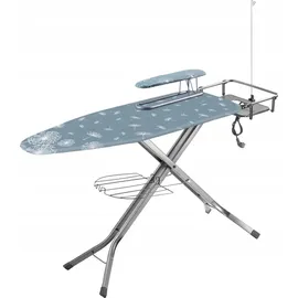 Kadax Bügelbrett mit Steckdose, 130x48cm Dampfbügelbrett - KADAX