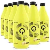 QNT Protein Shake (53g Protein) en verre Banane Fluide 500 ml