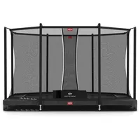 Berg Toys Ultim Favorit InGround 330 x 220 cm inkl. Sicherheitsnetz Grau