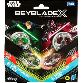 Beyblade X und Star Wars Collab Luke Skywalker 4-80B vs. Darth Vader 4-60B Multipack, Set