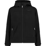 CMP Jungen Softshelljacke Für Kinder Kapuzen Jacke, Schwarz, 110