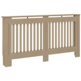 vidaXL Heizkörperverkleidung 152x19x81,5 cm MDF
