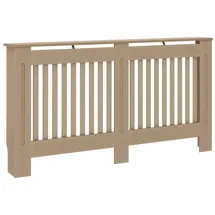 vidaXL Heizkörperverkleidung 152x19x81,5 cm MDF