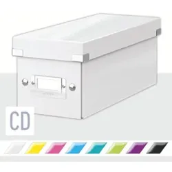LEITZ Archivbox CD weiß 6041-00-01 Click&Store