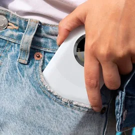 DUDAO K21 Mini Powerbank 10000 mAh 22,5 W USB-A/USB-C – beige