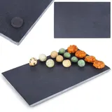 Serviertablett Servierplatte Schieferplatte Tablett aus Naturstein 22x314 cm