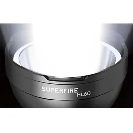SuperFire Hl60 2300lm Usb-c Scheinwerfer - Black - 2300 Lumina