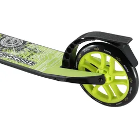 Star Scooter Alu City Tretroller klappbar, Big Cruiser Schwarz Grün
