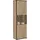 Hela Vitrine Ariana 60 x 38 x 195 cm Schwarz