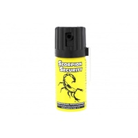 G8DS Scorpion Breitstrahl Pfeffer Spray 40 ml Verteidigungsspray Selbstverteidigung Aufkleber