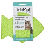Lickimat Felix - Schleckmatte aus Naturgummi für Katzen - grün
