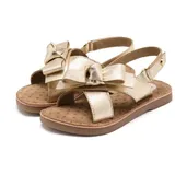 Gioseppo Jungen Mädchen Swanzey Flache Sandale, Platinfarben, 28 EU