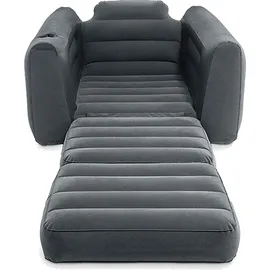Intex 66551NP Pull-Out Chair, 117x224x66 cm Dunkelgrau