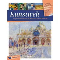 Ackermann Kunstwelt Wochenplaner Kalender 2026 Impressionismus und Klassische Moderne