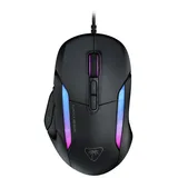 Turtle Beach Kone II – Ergonomische RGB-Gaming-Maus, 26K DPI Optischer Sensor, optische Schalter mit 100 Mio. klick-Lebensdauer, 23 programmierbare Funktionen, 4D-Scroll-Rad, Schwarz