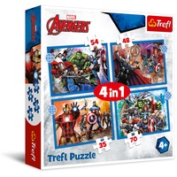 Trefl Avengers 4 in 1 Puzzle