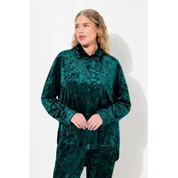 Ulla Popken Hemdbluse in Tannengrün 46-48