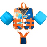 Gogokids Kinder Schwimmweste Schwimmärmel, Kleinkind Jacken-Stil Schwimm-Auftrieb Schwimmhilfe mit Verstellbaren Gurten Kinder Schwimmweste für 2-6 Jahre / 14-30 KG