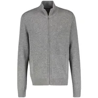 LERROS Schurwoll-Strickjacke mit Kaschmiranteil - Platinum grey melange) - S