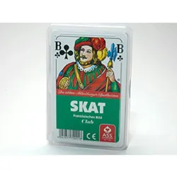 Skatspiel, - Altenburger-32 Blatt, Klarsichtbox, Französisches Blatt