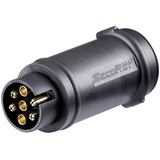 SecoRüt 50151 Anhänger Adapter [Steckdose 7polig - Stecker 13polig] ABS Kunststoff