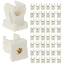 tecuro Rohrclip Set Einfach 12 mm 50 Stück