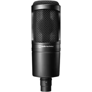 Audio-Technica 2020 Kondensatormikrofon mit Nierencharakteristik Schwarz
