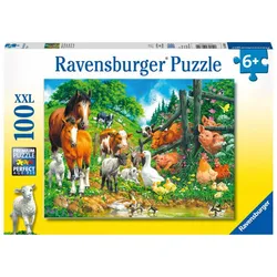Ravensburger XXL Versammlung der Tiere Puzzle 100 Teile 4005556106899 Ravensburger