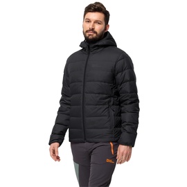 Jack Wolfskin Ather Down Kapuzenpullover - Black - 3XL