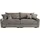 Home Affaire Big-Sofa HOME AFFAIRE "Finca XXL, B: 247 cm", taupe, B:247cm T:123cm, 100% Polyester, Sofas, Big-Sofa, 4 Zierkissen, Mega-Sofa, in Cord oder Chenille-Struktur, Federkern