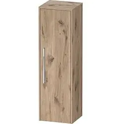 Duravit D-Code Halbhochschrank DC1338R10550000 Griff Chrom, Eiche Marmor, 400x1320x36 mm