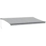 vidaXL Markise 600 x 300 cm weiß