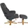 Duo Collection TV-Sessel »Bordeaux« mit Hocker und Relaxfunktion, 360 Grad drehbar grau