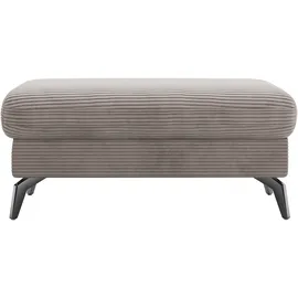 sit&more Stauraumhocker Morris Jubi 103 x 44 x 69 cm Polyester Grau/Taupe