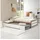 Idimex Funktionsbett LORENA, Ausziehbett Tagesbett Jugendbett 90x190 cm weiß