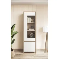 Home Affaire Vitrine »Stranda, Hochschrank im Scandi-Style, moderne Glasvitrine«,