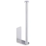 Relaxdays Selbstklebender Ersatzrollenhalter Silber