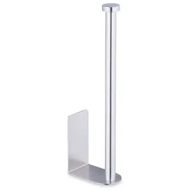 Relaxdays Selbstklebender Ersatzrollenhalter Silber