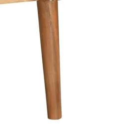 vidaXL Couchtisch 100x50x39 cm Massivholz Akazie : Material - Massivholz Akazie