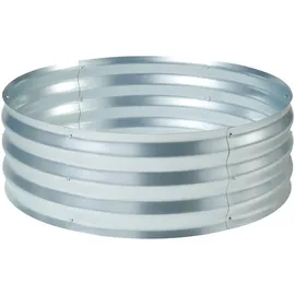 casa.pro Andrano Ø91,5 x 30,5 cm Silber