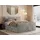 MKS Boxspringbett mit Bettkasten - grau - Maße (cm): B: 161 H: 110