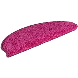 vidaXL Treppenmatten 15 Stk. Rosa 65x21x4 cm