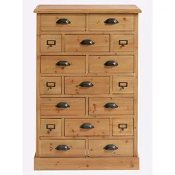 Kommode HEINE HOME, beige (natur), B:72cm H:108,5cm T:35cm, Sideboards