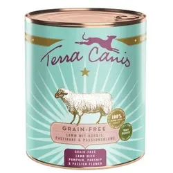 Terra Canis Nassfutter Hund Getreidefrei Adult Lamm 6x800 g