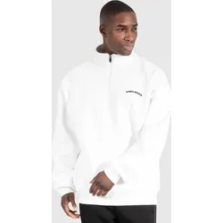 Herren Sweatshirt Half Zip Gatlin Creme hellbeige M