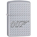 Zippo James Bond 007™ Satin Chrome Sturmfeuerzeug
