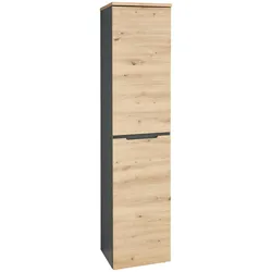 Büroschrank MEMPHIS 1-türig GH05 Front Artisan Eiche Korpus Graphit